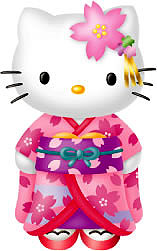 hello kitty geisha giappone